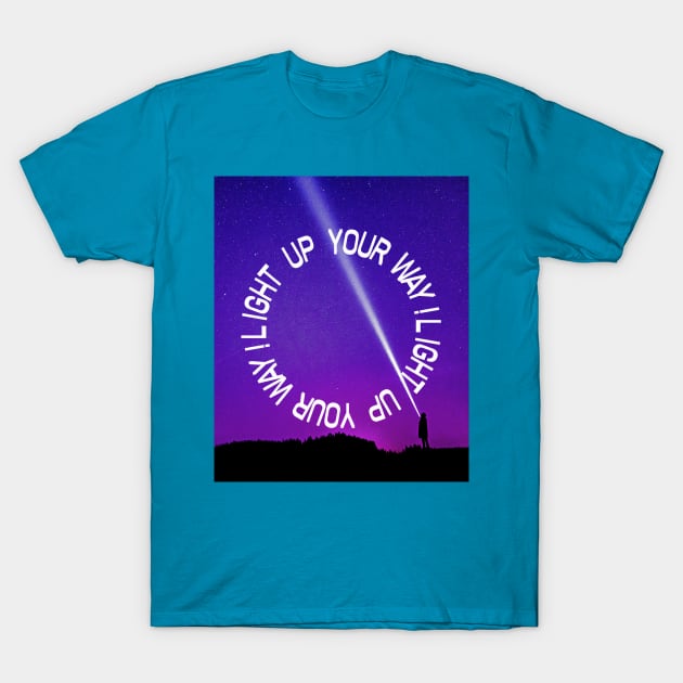 Light up your way! T-Shirt by NancyJov